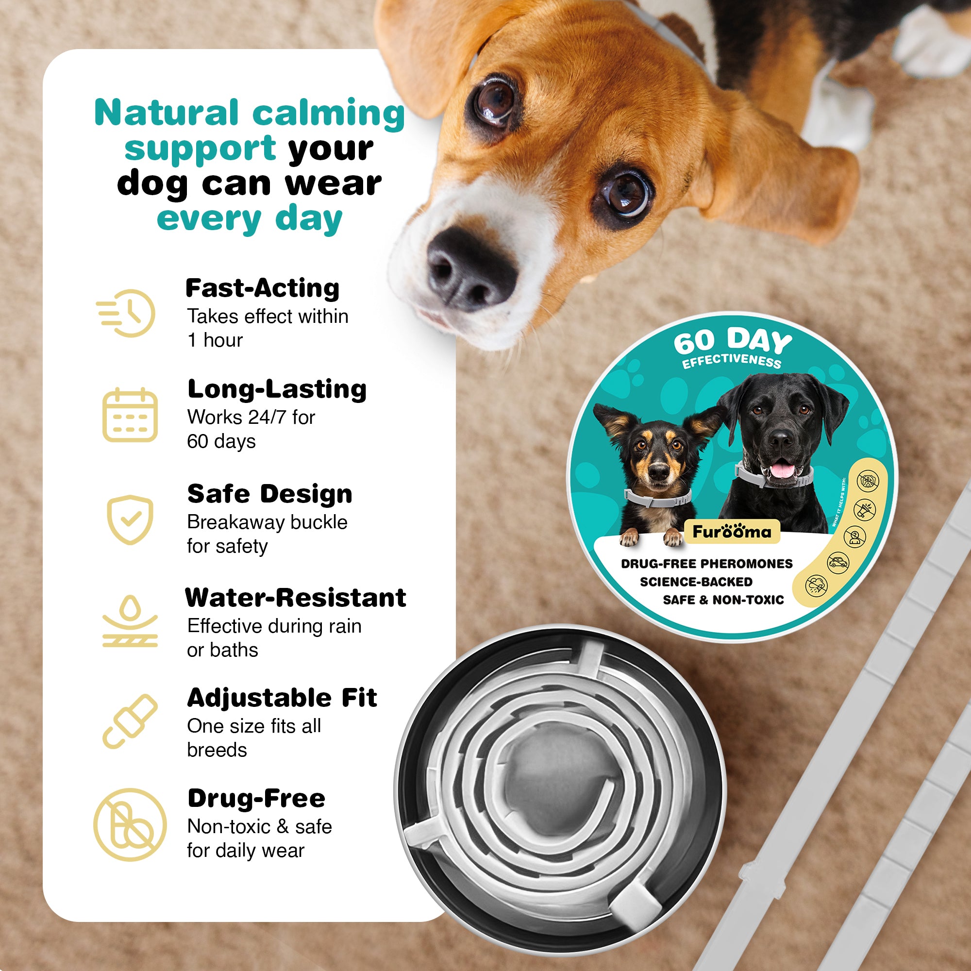 Furoma Dog Calming Collar